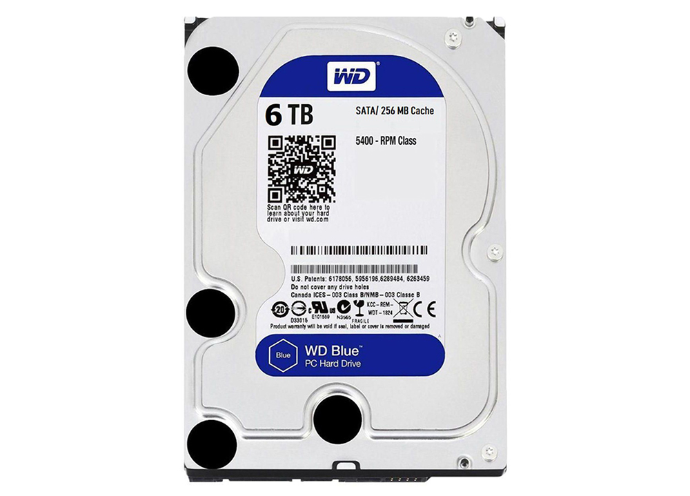 Western Digital WD Blue 6TB HDD 011507 WD BLUE 3.5 6TB
